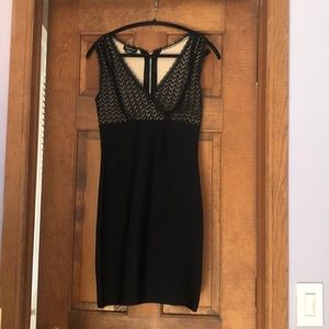 Tight low cut Bebe dress